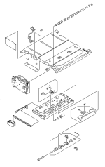 HP parts picture diagram for RG5-7194-000CN