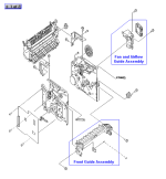 HP parts picture diagram for RM1-0528-000CN