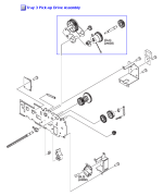 HP parts picture diagram for RM1-0707-000CN