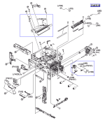 HP parts picture diagram for RM1-1010-000CN