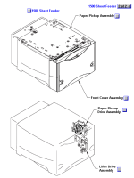 HP parts picture diagram for RM1-1133-020CN