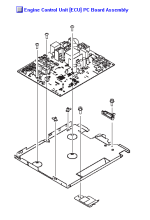 HP parts picture diagram for RM1-1463-030CN