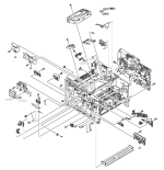 HP parts picture diagram for RM1-1524-040CN