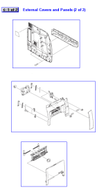 HP parts picture diagram for RM1-1738-030CN