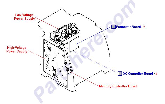 RM1-1975-090CN is represented by #1 in the diagram below.