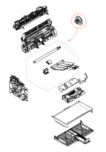 HP parts picture diagram for RM1-2096-000CN