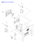 HP parts picture diagram for RM1-2105-000CN