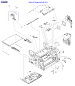 HP parts picture diagram for RM1-2555-000CN