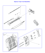 HP parts picture diagram for RM1-2718-030CN
