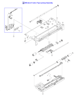 HP parts picture diagram for RM1-2896-000CN
