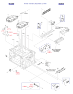 HP parts picture diagram for RM1-3226-000CN