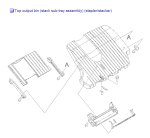 HP parts picture diagram for RM1-4115-000CN