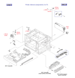 HP parts picture diagram for RM1-4401-000CN