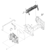 HP parts picture diagram for RM1-4932-000CN