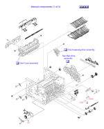 HP parts picture diagram for RM1-4943-000CN