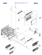 HP parts picture diagram for RM1-5525-000CN