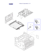 HP parts picture diagram for RM1-6423-000CN