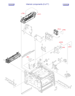 HP parts picture diagram for RM1-6741-000CN