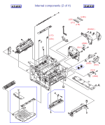HP parts picture diagram for XB2-7300-605CN