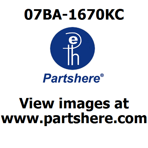 HP parts picture diagram for 07BA-1670KC