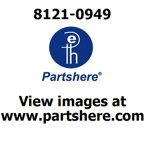 OEM 8121-0949 HP Power cord (Black) - 3-wire, 1 at Partshere.com