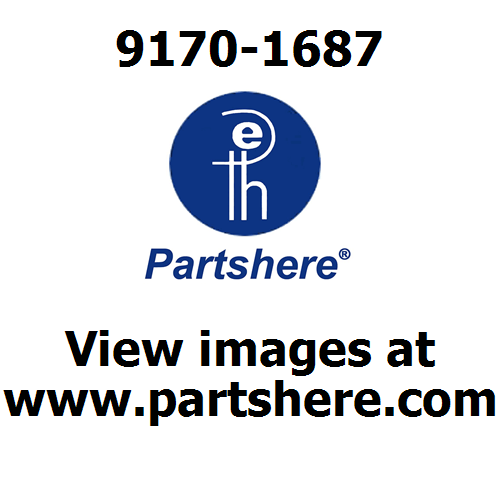 HP parts picture diagram for 9170-1687