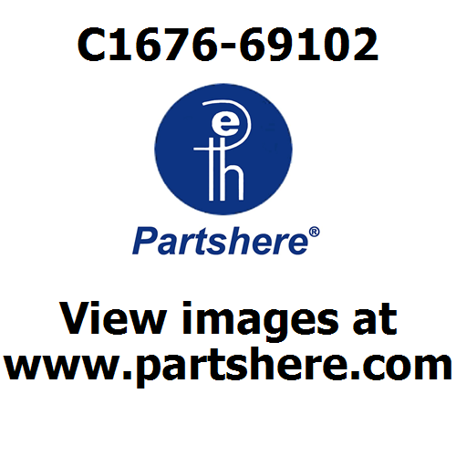 HP parts picture diagram for C1676-69102