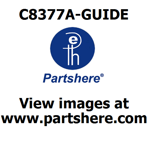 C8377A-GUIDE and more service parts available