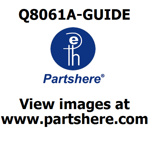 Q8061A-GUIDE and more service parts available