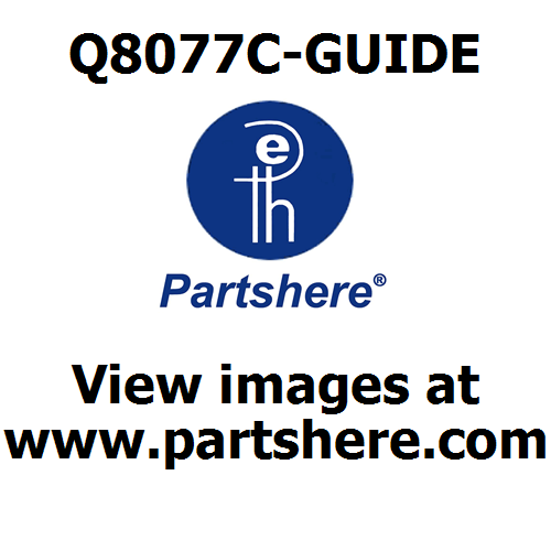 Q8077C-GUIDE and more service parts available