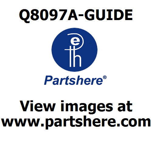 Q8097A-GUIDE and more service parts available