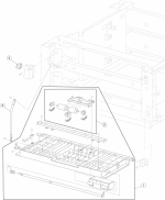 HP parts picture diagram for 40X0696