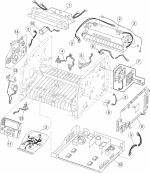 HP parts picture diagram for 40X2808