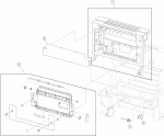 HP parts picture diagram for 40X3696