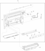 HP parts picture diagram for 40X4078