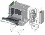 HP parts picture diagram for 40X5124