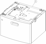 HP parts picture diagram for 40X6968