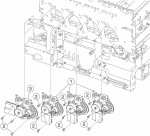 HP parts picture diagram for 56P2804