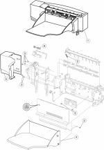 HP parts picture diagram for 56P4163