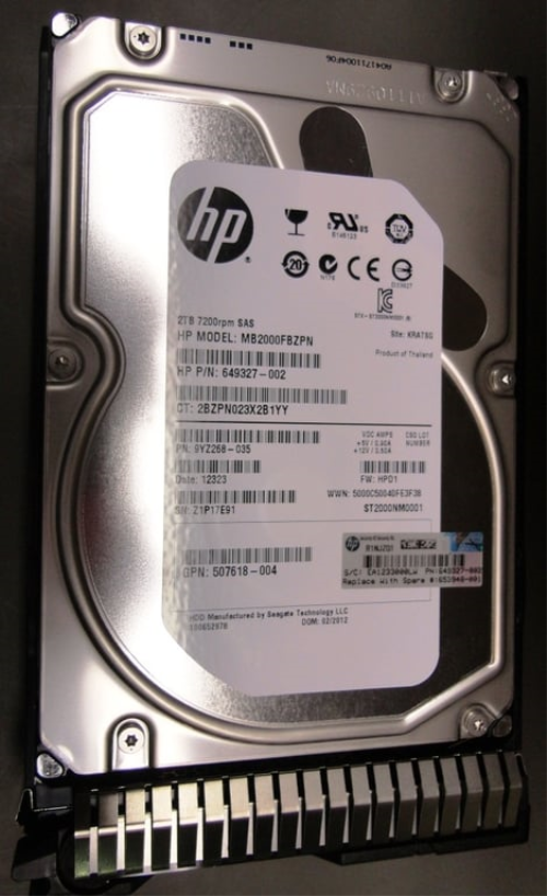 HPE 653948-001 2TB hot-plug dual-port SAS har - OEM, Compatible, or Used - Partshere.com