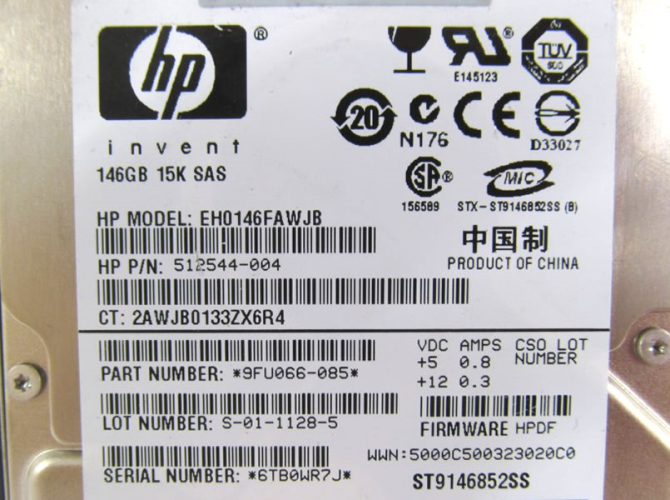 HPE 653950-001 146GB hot-plug dual-port SAS h - OEM, Compatible, or Used - Partshere.com