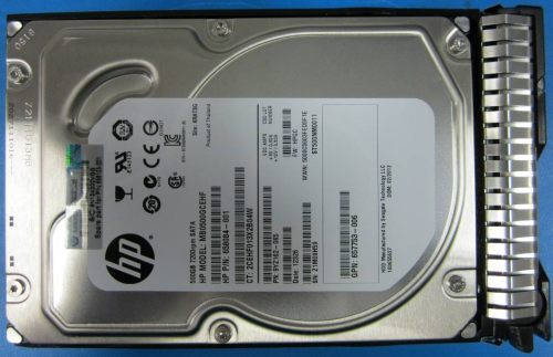 HPE 658103-001 500GB hot-plug SATA hard disk - OEM, Compatible, or Used - Partshere.com