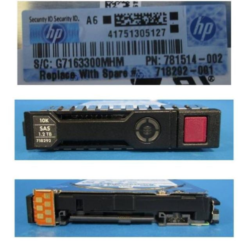 HPE 718292-001 1.2TB hot-plug dual-port SAS h - OEM, Compatible, or Used - Partshere.com