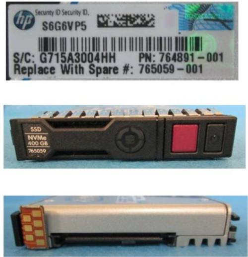 HPE 765059-001 400GB NVMe Solid State Drive ( - OEM, Compatible, or Used - Partshere.com
