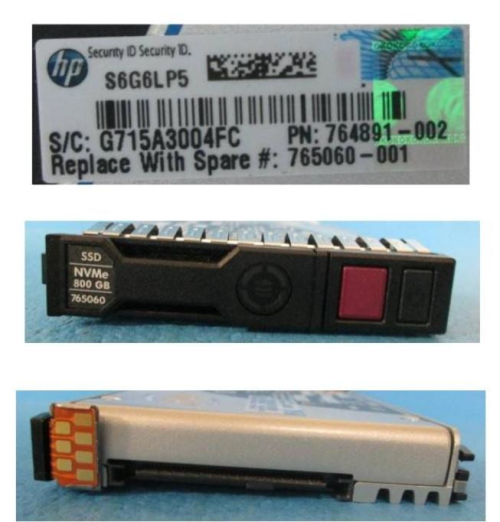 HPE 765060-001 800GB NVMe Solid State Drive ( - OEM, Compatible, or Used - Partshere.com