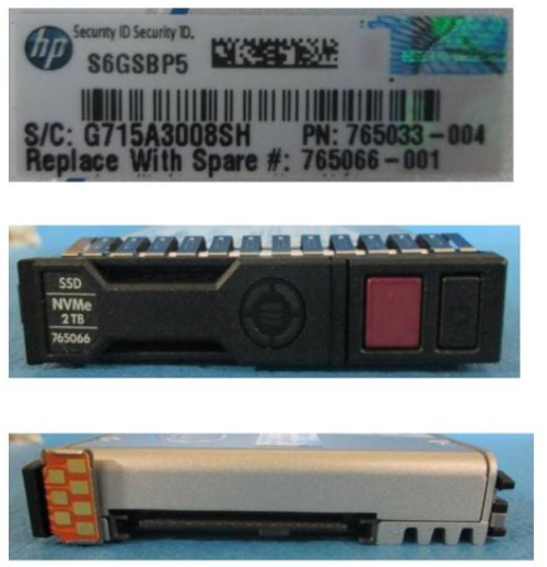 HPE 765066-001 2.0TB NVMe Solid State Drive ( - OEM, Compatible, or Used - Partshere.com