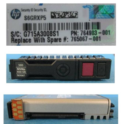 HPE 765067-001 400GB NVMe Solid State Drive ( - OEM, Compatible, or Used - Partshere.com