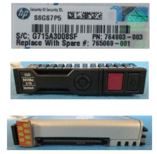 HPE 765069-001 2.0TB NVMe Solid State Drive ( - OEM, Compatible, or Used - Partshere.com