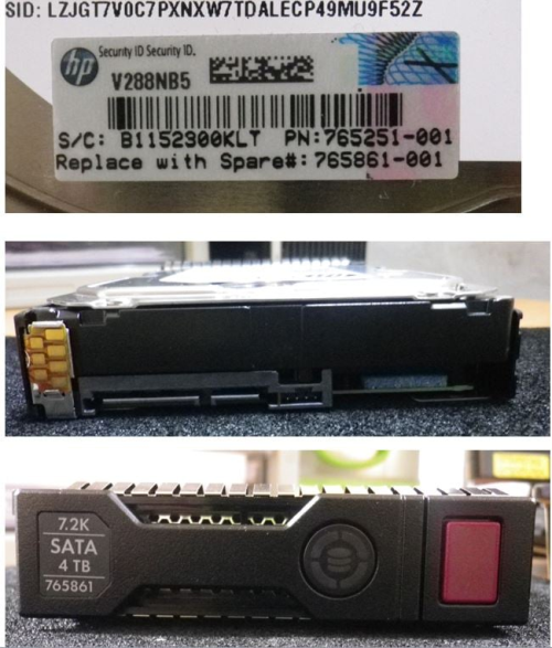 HPE 765861-001 4TB Midline 512e format SATA h - OEM, Compatible, or Used - Partshere.com