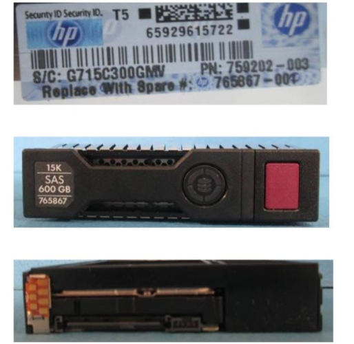 HPE 765867-001 600GB hot-plug SAS hard disk d - OEM, Compatible, or Used - Partshere.com